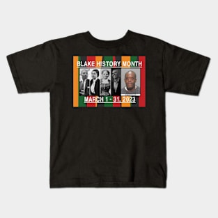 Blake History Month Kids T-Shirt